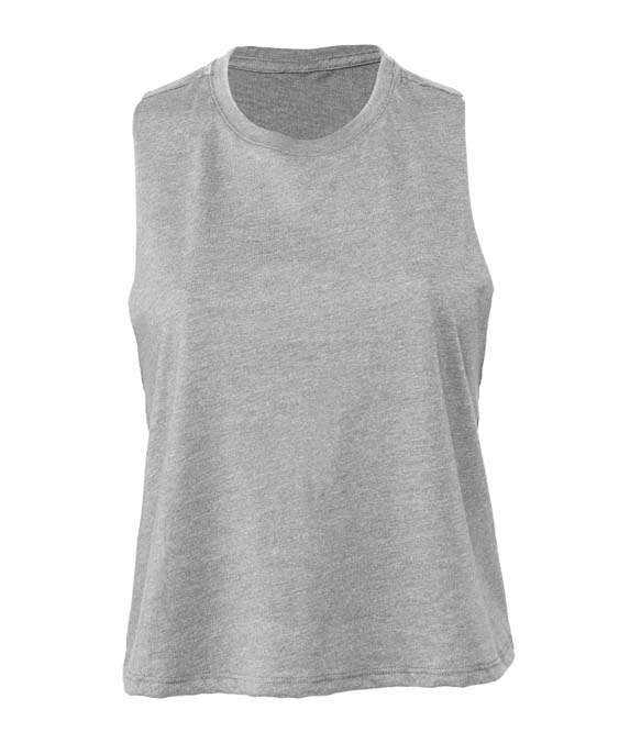 Women&#39;s racerback cropped tank