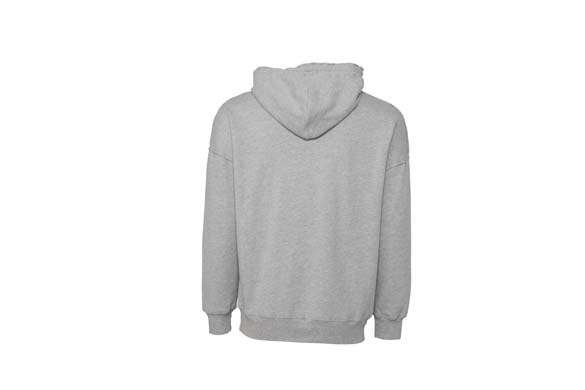 Unisex raw-seam hoodie