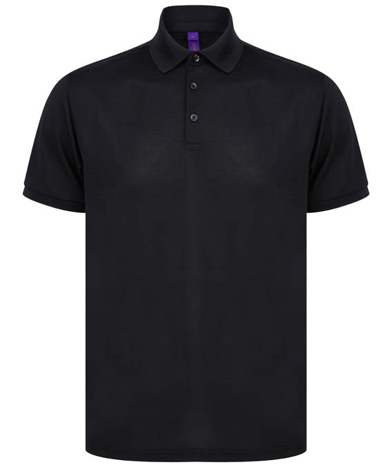 Recycled polyester polo shirt