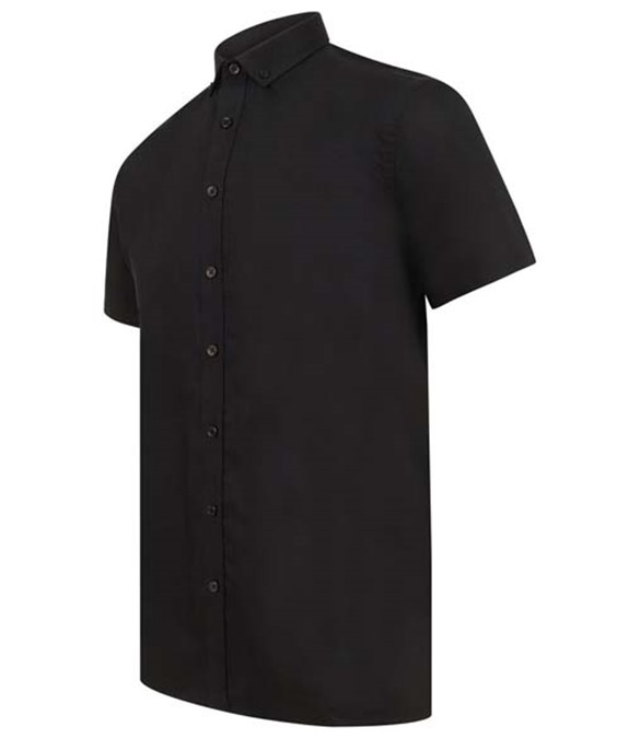 Modern short sleeve Oxford shirt