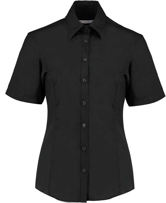 Business blouse short-sleeved (tailored fit)