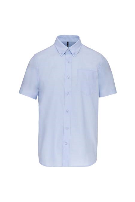 Short-sleeved easycare Oxford shirt