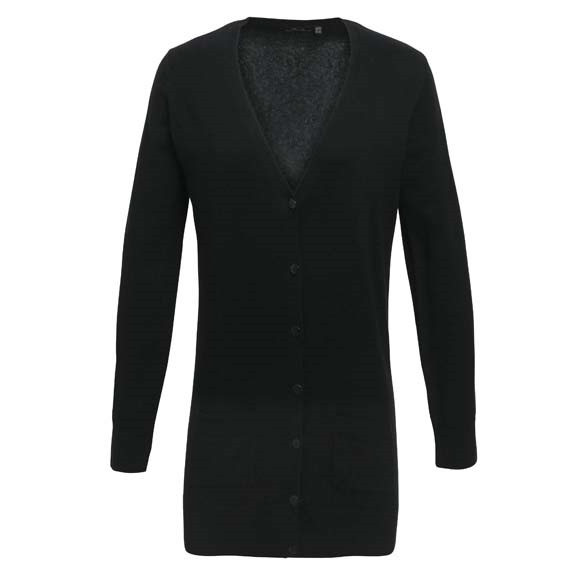 Women&#39;s longline knitted cardigan