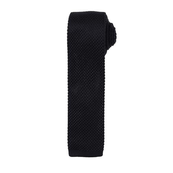 Slim knitted tie