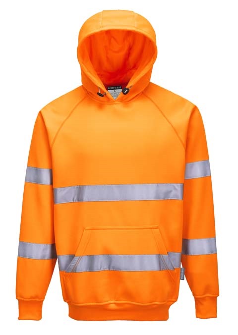 Hi-vis hooded sweatshirt (B304)