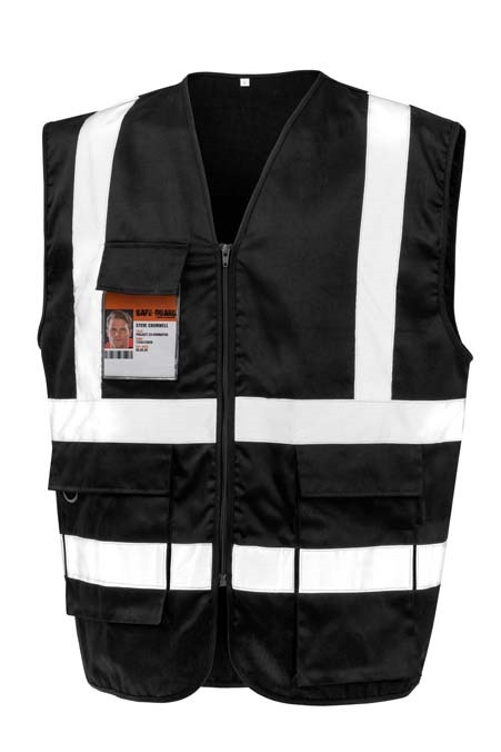 Heavy duty polycotton security vest