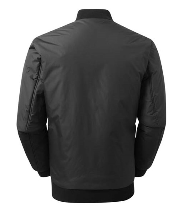 Delta plain bomber jacket