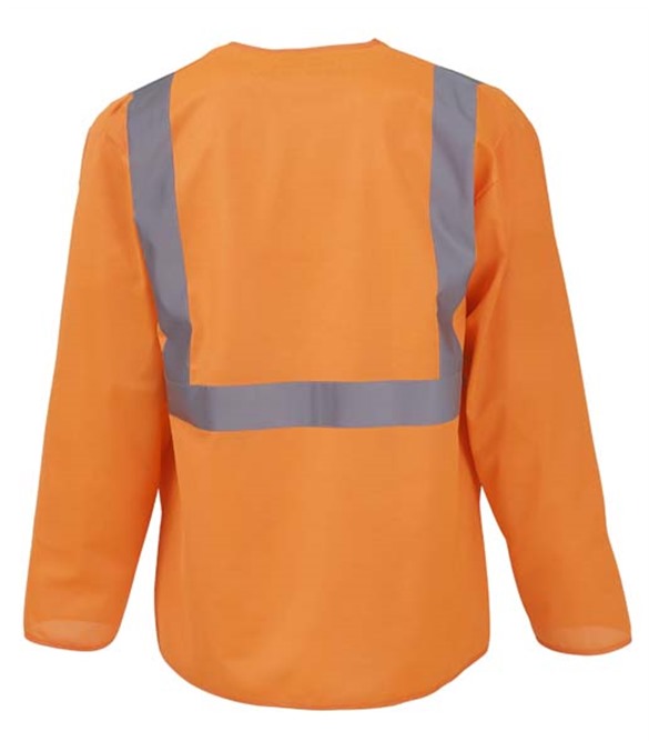 Hi-vis executive long sleeve waistcoat (HVJ800)