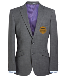 EMB - Men's 30/30 Light Grey Blazer (Gold Badge)