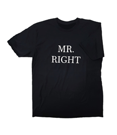 Men's 'Mr Right' T-Shirt - Printed