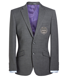 EMB - Men's 30/30 Light Grey Blazer (Silver Badge)