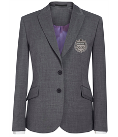 EMB - Ladies 30/30 Light Grey Blazer (Silver Badge)